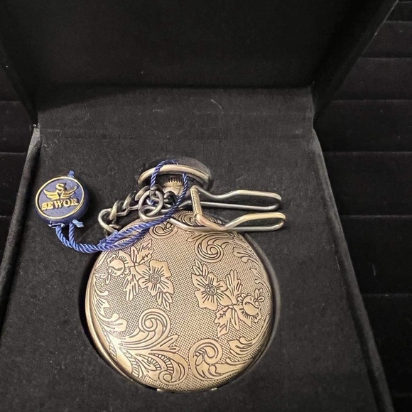 Vintage Style Pocket Watch *Engraved Pocket Watch *Personalized Pocket Watch - Picture 3 of 4